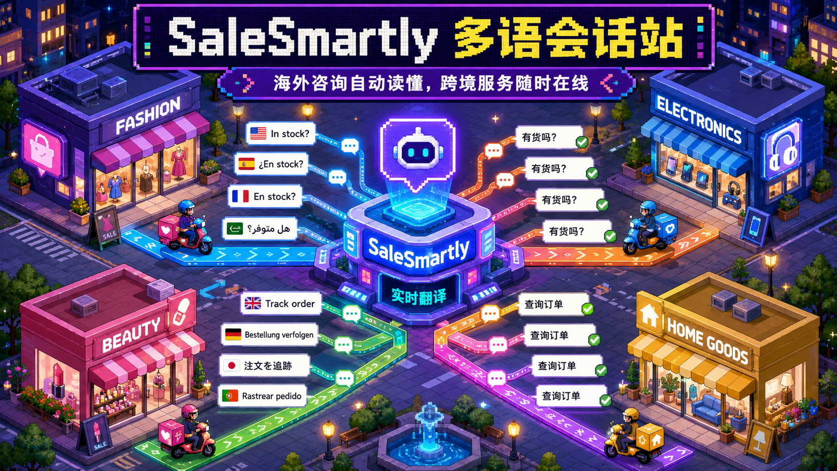 SaleSmartly如何为常见问题设置自动应答 SaleSmartly如何为常见问题设置自动应答